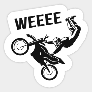 Motocross Fun Sticker